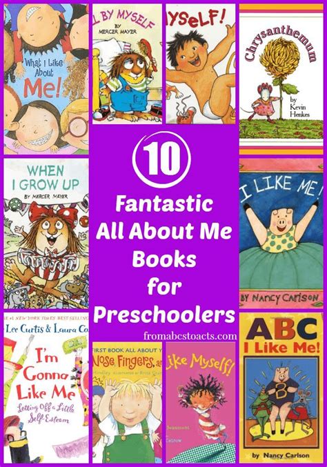 All About Me Books for Preschoolers – From ABCs to ACTs | All about me ...