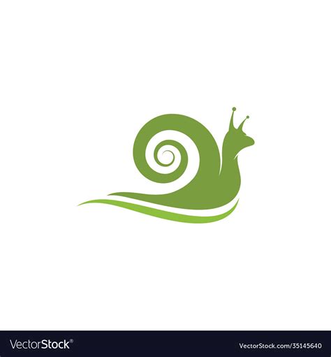 Snail icon design Royalty Free Vector Image - VectorStock