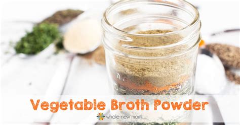 Powdered Vegetable Broth Recipe | All Purpose Seasoning