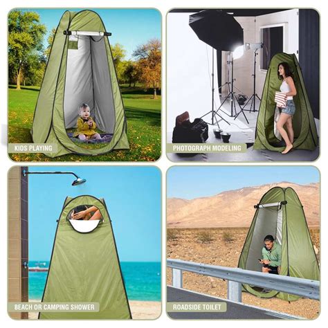 Pop-Up Bathroom Tent with Bag - Landtis