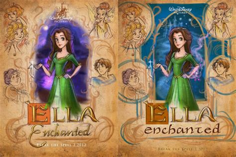 Ella Enchanted Movie Poster (comps) by polkapills on DeviantArt