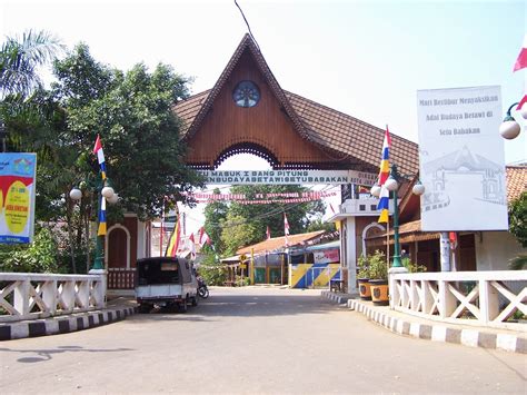 Perkampungan Budaya Betawi Setu Babakan Srengseng Sawah Jagakarsa Jakarta Selatan ~ they forgotten