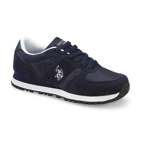 U.S. Polo Assn. Women's Jayne Running Shoe - Navy/White