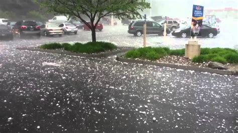 Gatlinburg Hail Storm - YouTube