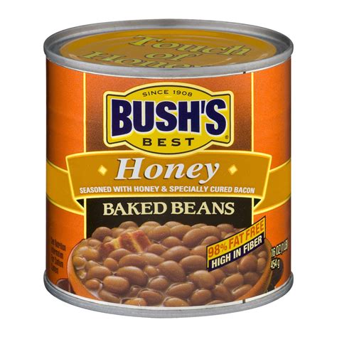 Bush's Baked Beans Touch Of Honey 16oz - gtPlaza Inc.