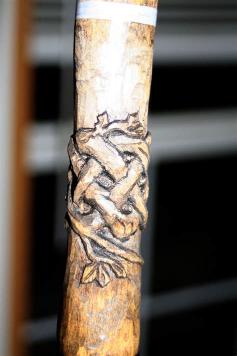 Posts about wood carving on Deepest Thoughts On Our Legacy | Walking sticks, Hand carved walking ...