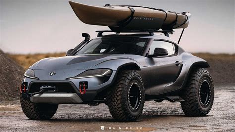 Lifted Toyota Supra Off-Road Render Is So Wrong It's Right