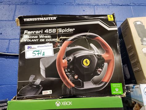 THRUSTMASTER FERRARI 458 SPIDER RACING WHEEL FOR XBOX ONE