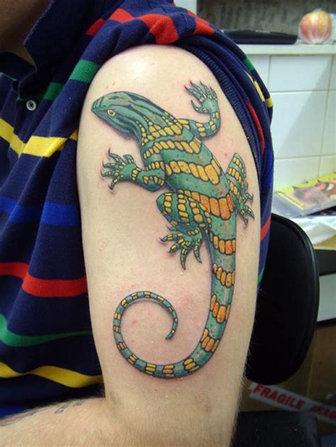 30+ Incredible Lizard Tattoos with Meanings | Art and Design