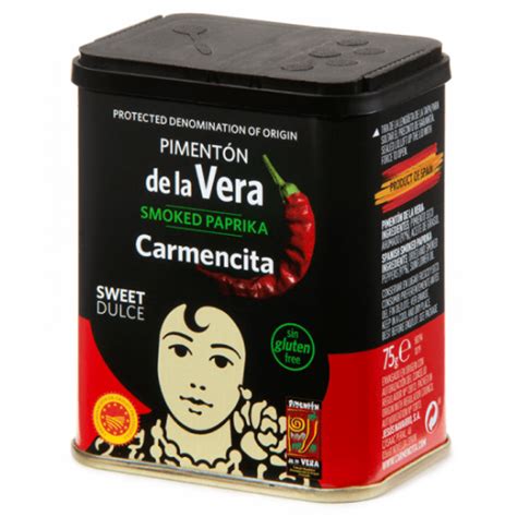 Pimenton de la Vera (DOP) dulce - Sweet Smoked Paprika, Carmencita (75g)