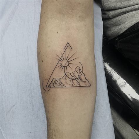 65+ Best Triangle Tattoo Designs & Meanings - Sacred Geometry (2019)