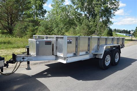 Aluminum Dump Trailer (7x14, 7x12, 6x10) - Rolling Star Manufacturing