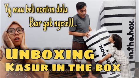 Unboxing Kasur In The Box || In The Box Ukuran 120 x 200 - YouTube