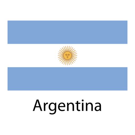 Bandera nacional argentina - Descargar PNG/SVG transparente