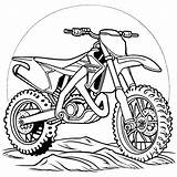 Detailed dirt Bike For coloring Lulu Pages sketch template