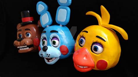 Five Nights at Freddy's Masks by MagiProps on DeviantArt