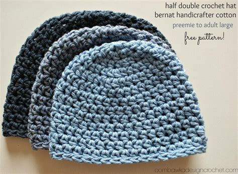 Half Double Crochet Hat Pattern | AllFreeCrochet.com