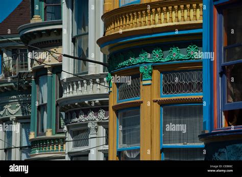 Row houses san francisco hi-res stock photography and images - Alamy