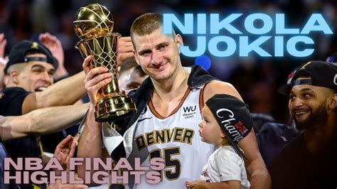 Nikola Jokic NBA Finals Highlights!! Best Plays from the 🏆 Finals MVP 🏆 ...