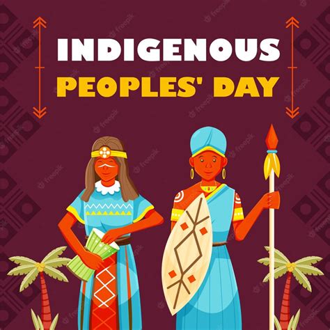 Premium Vector | Indigenous Peoples Day World Indigenous Peoples