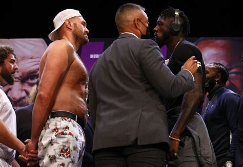 Quotes/Photos: Tyson Fury - Deontay Wilder 3 Press Conference - Latest ...