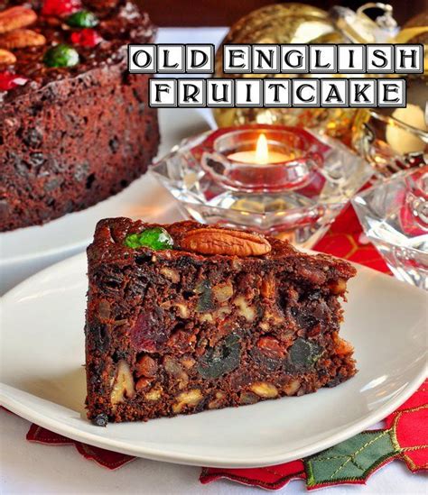 Old English Fruitcake. A centuries old tradition, like your Nan used to ...