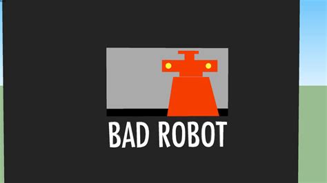 Bad Robot 1997 logo remake | 3D Warehouse