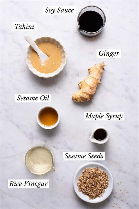 Sesame Ginger Dressing - The New Baguette