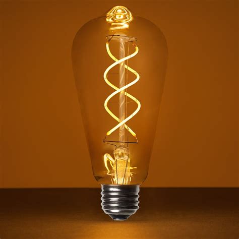 Wintergreen Lighting Edison LED Light Bulb, Vintage LED Edison Bulb, LED Filament Bulbs ...