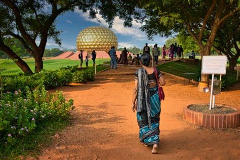 80+ Matrimandir In Auroville India Stock Photos, Pictures & Royalty-Free Images - iStock