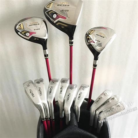 New womens Golf Clubs HONMA S 03 Complete clubs set Drive+Fairway wood ...