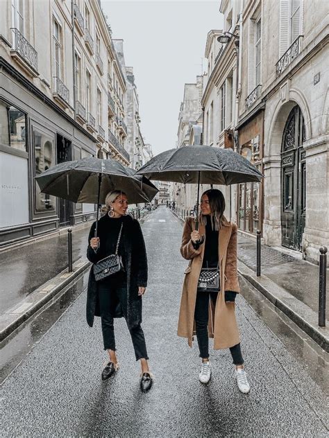 What We Wore In Paris - Somewhere, Lately | Rainy day outfit, Cute ...