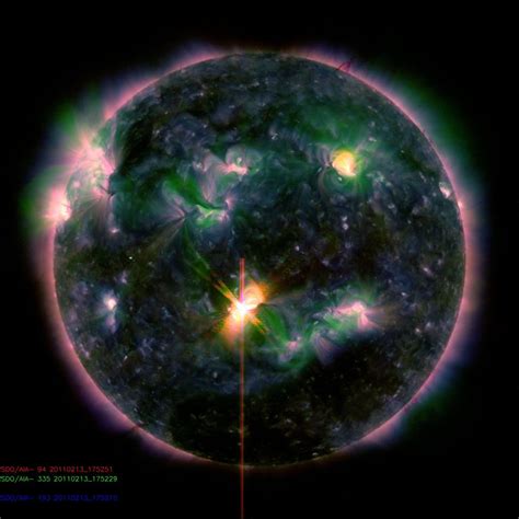 Sun Unleashes Biggest Flare of the Current Cycle - Universe Today