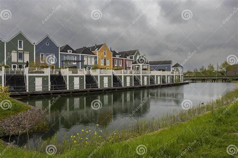 Modern Residential Architecture in Houten, the Netherlands Stock Image ...