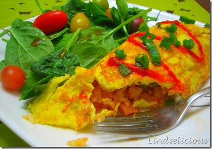 Omurice (Ketchup Rice) ~ Lindselicious