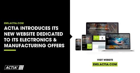 ACTIA Group has a new EMS website... - ACTIA ELECTRONICS