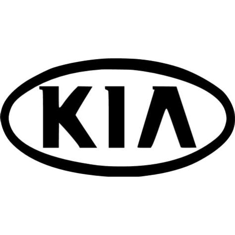 Black kia icon - Free black car logo icons