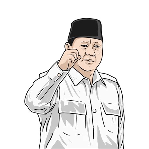 Prabowo Subianto Vector, Prabowo Won, Prabowo Vector, Indonesia PNG and ...