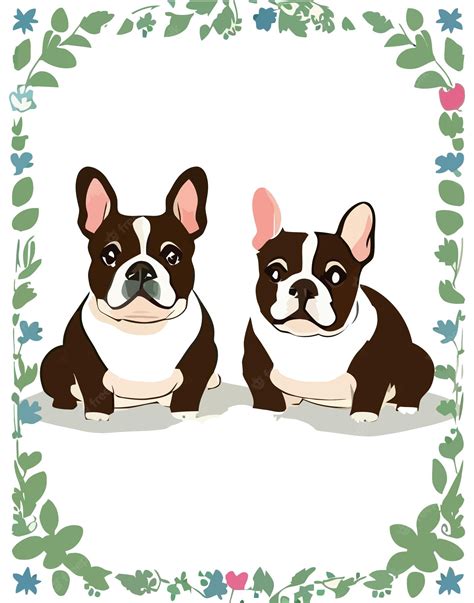 Premium Vector | Funny Bulldog face isolated outlined vector illustration