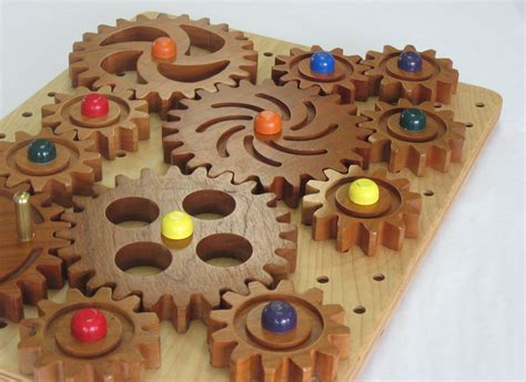 Ian Johnson’s Wooden Gears | | Handcrafted box, Wooden gears, Kids wooden toys