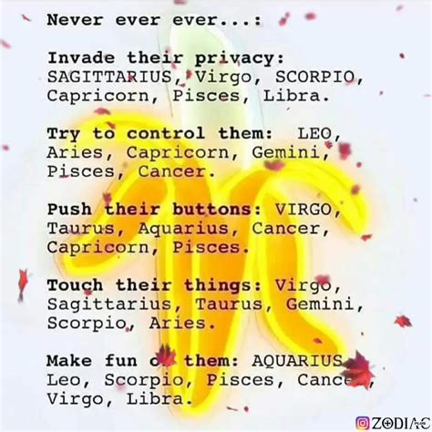 Never ever ever....to 12 zodiac signs - Zodiac Memes