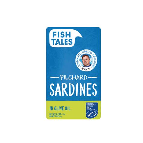 Sardines in olive oil - Fish Tales