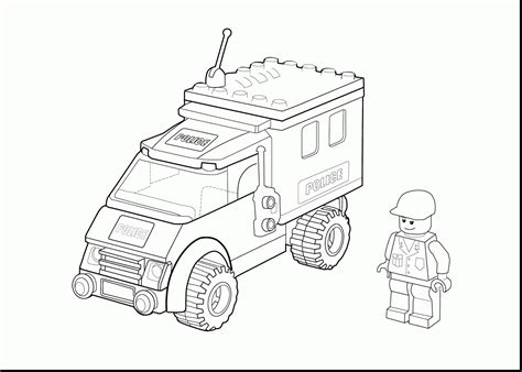 Lego Police Coloring Pages – Printable Coloring Pages