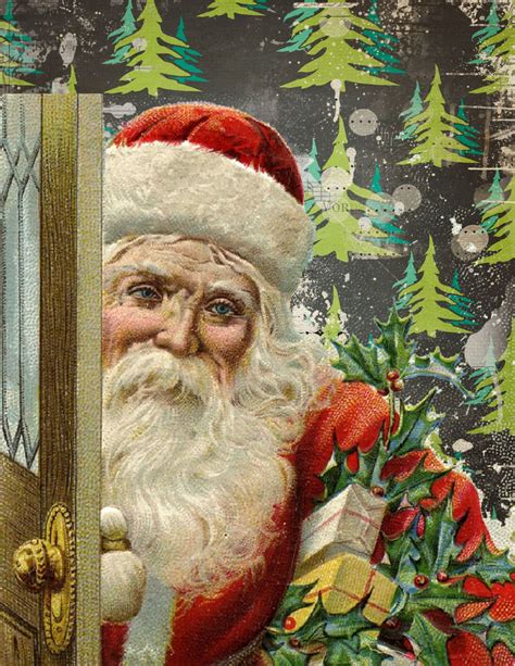 Vintage Santa Claus Free Stock Photo - Public Domain Pictures