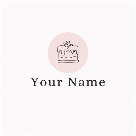 Premium Vector | Illustrated cute bakery logo template