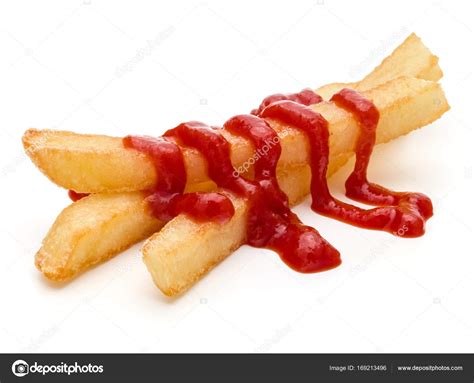 French Fries with ketchup Stock Photo by ©natika 169213496