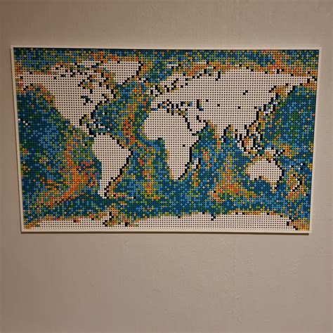 Lego World Map : r/lego