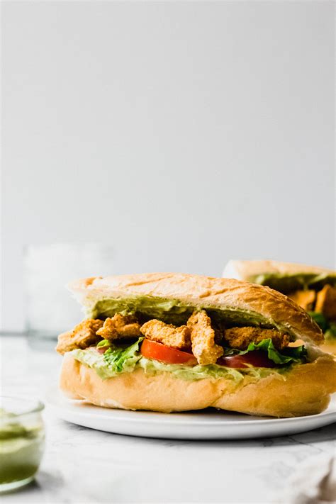 Vegan Po Boy (with Avocado Remoulade Sauce) – Emilie Eats