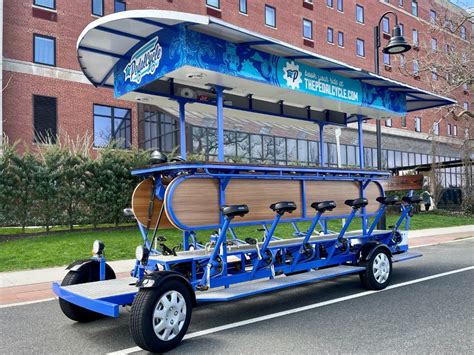 Wine Crawl On A 15-Passenger PedalCycle Through Downtown Somerville ...