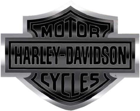 Amazon.com: Harley-Davidson Bar & Shield Logo Bendable Aluminum Decal ...